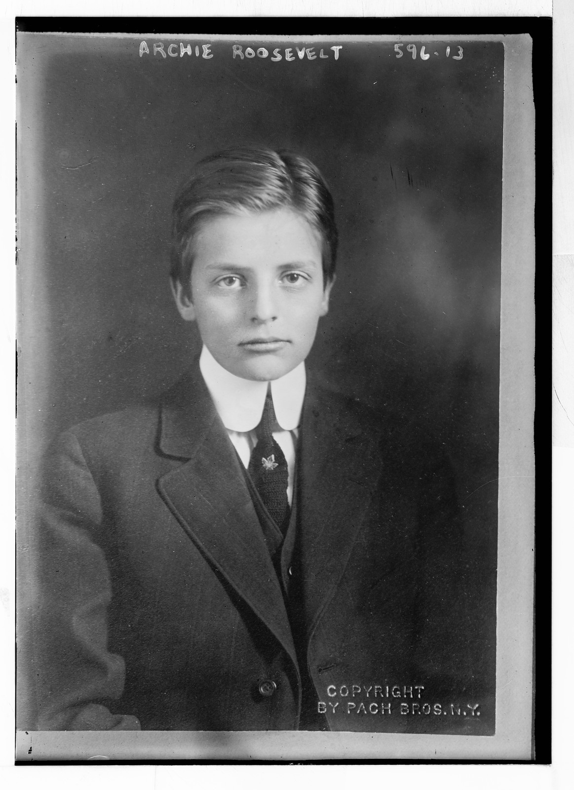 Archie Roosevelt, as young boy, Pach Bros., N.Y / Pach Bros., n/a — historic photograph