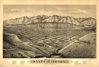 Santa Barbara, California, 1877