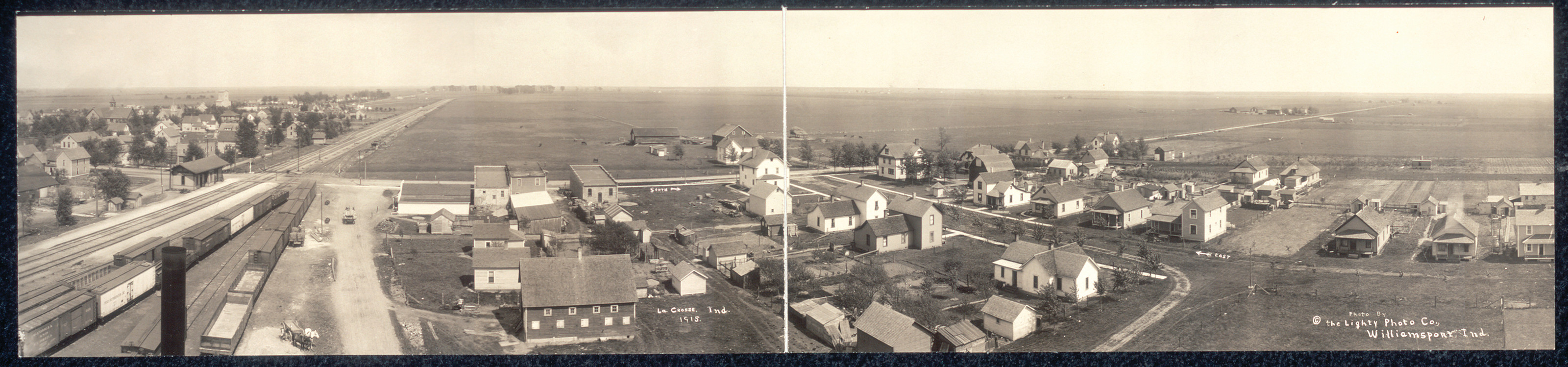 La Crosse, Ind, Indiana, 1915, 1915 — historic image