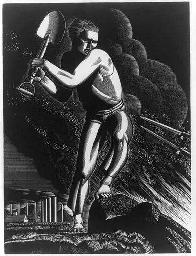 [Workers of the world, unite!] / Rockwell Kent.
