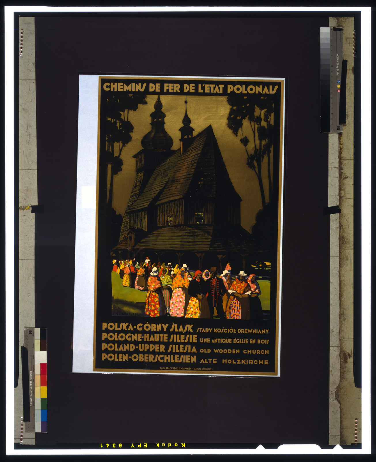 Chemins de fer de l'Etat Polonais / S. Norblin., Varsovie - Pologne : Zakl. Graf. E. i Dr. K. Koziańskich, [ca. 1924] — vintage poster