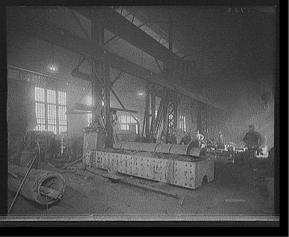 [Foundry, possibly Detroit Shipbuilding Co., Wyandotte, Michigan], [between 1910 and 1920] — historic photograph