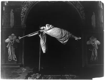 Adelaide Herrmann's sleeping beauty