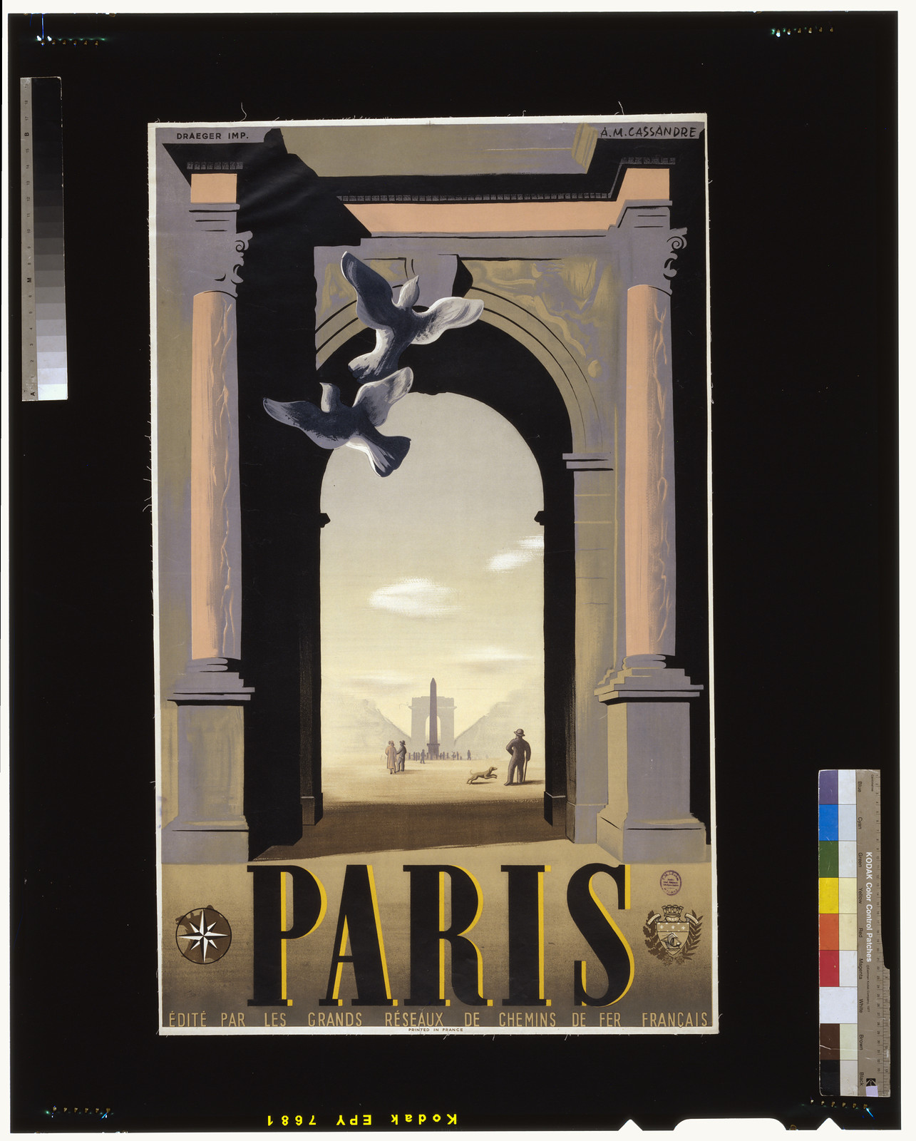 Paris / A.M. Cassandre. — vintage poster