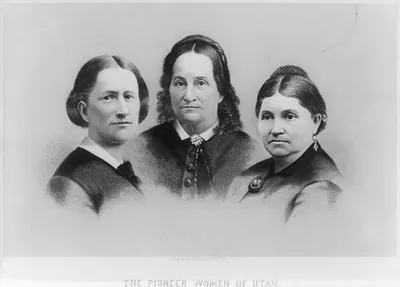 The pioneer women of Utah