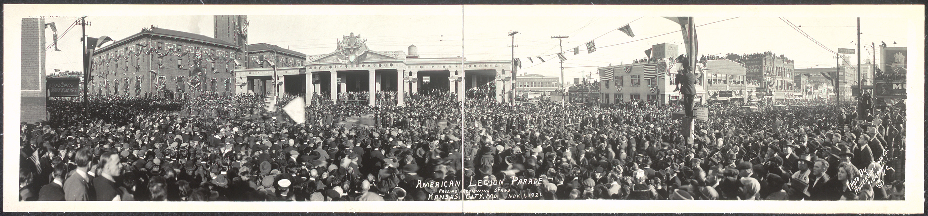 American Legion Parade KC, Missouri, 1921, 1921 — historic image
