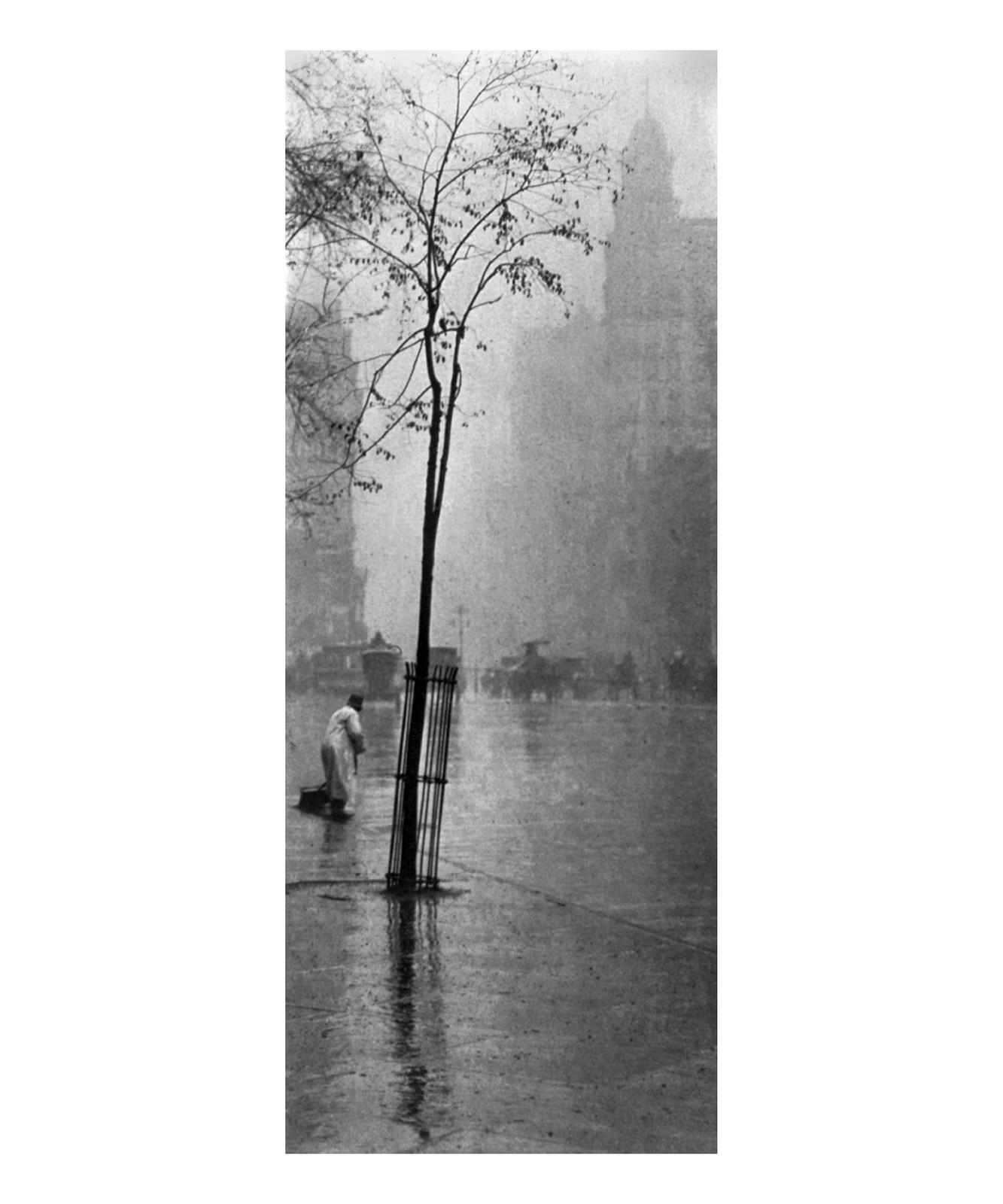 Spring showers, New York — historic print