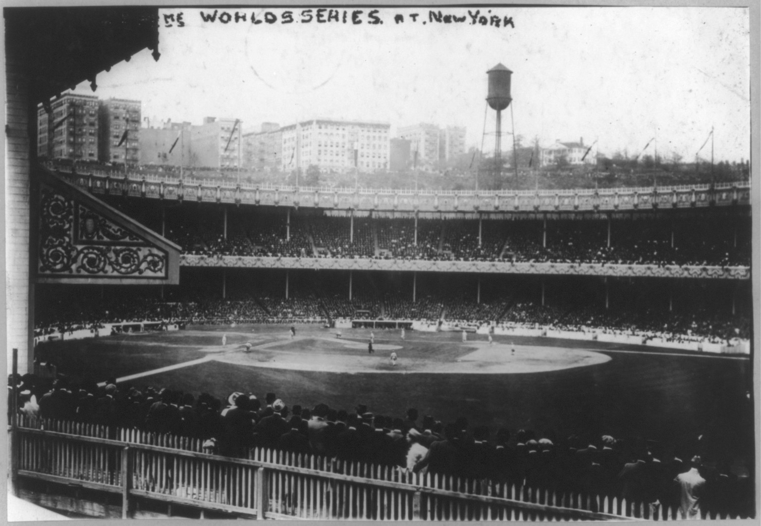 Baseball parks - Polo Grounds during World Series game, 1913, 1913 — historic photograph