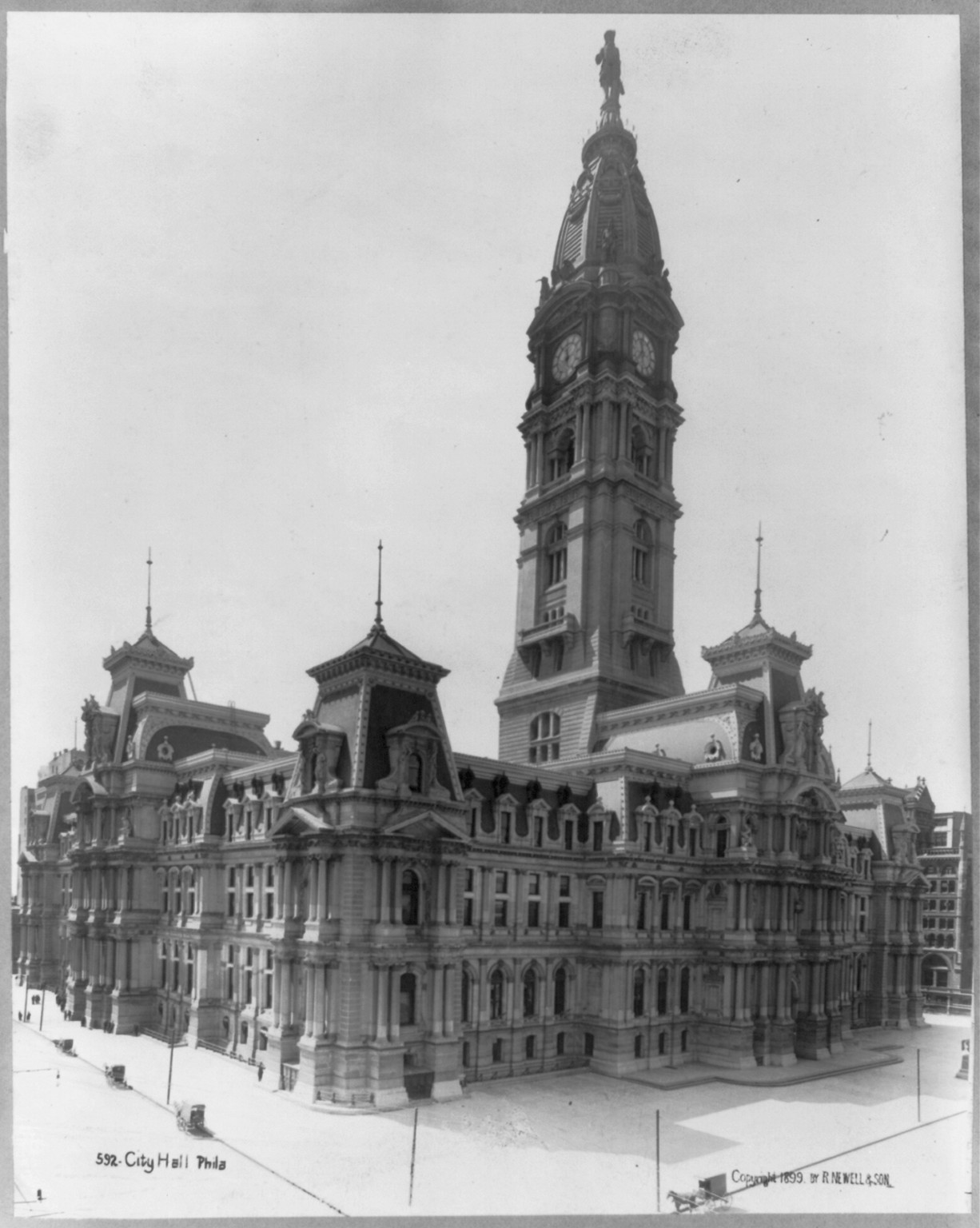 City Hall, Philadelphia, Pa., c1899. — historic photograph