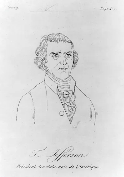 [Thomas Jefferson, bust portrait, facing slightly right]
