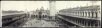 Panoramic view, Piazza St. Marco, Venice, Italy, 1909