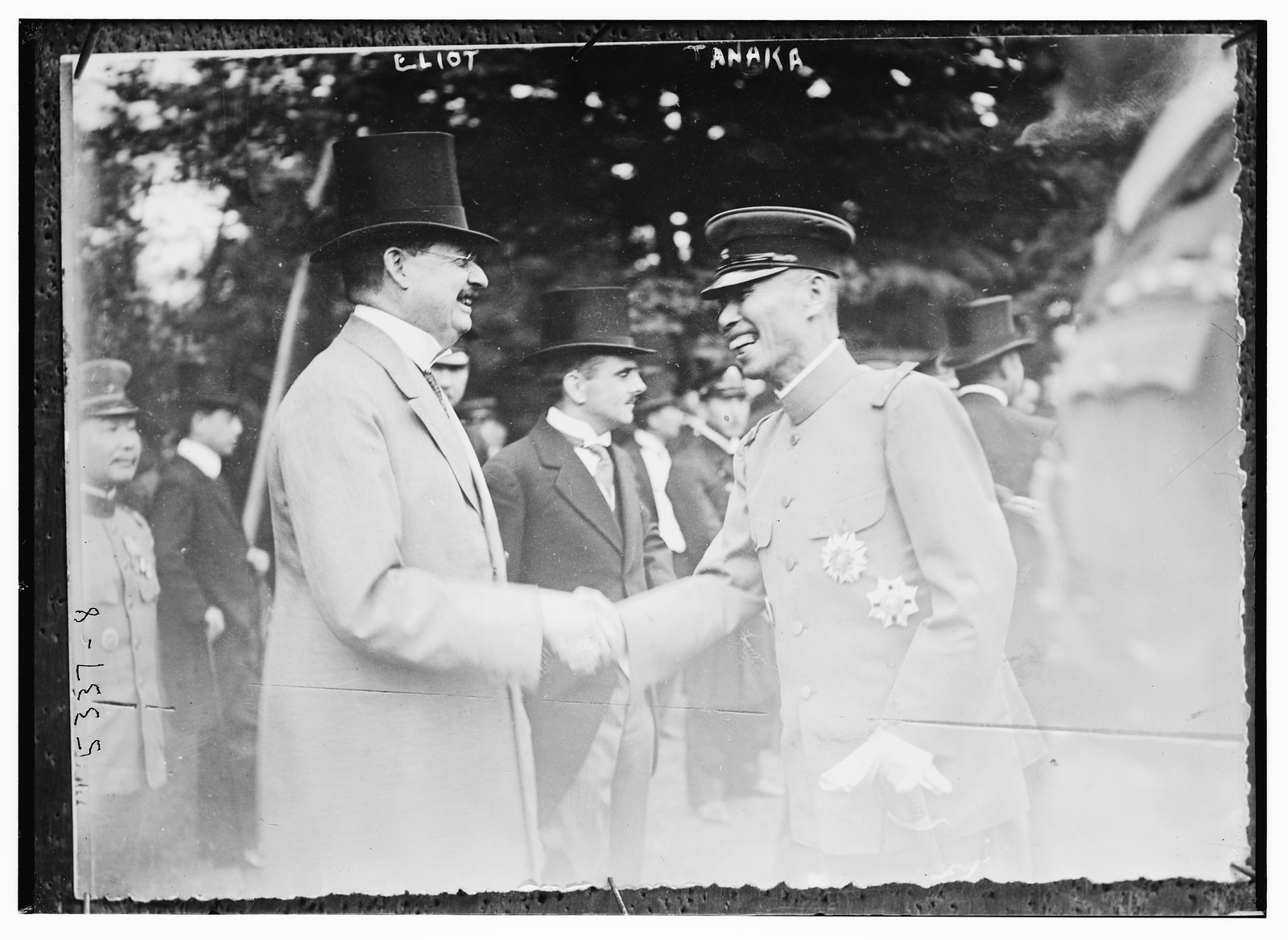 Eliot & Tanaka, n/a — historic photograph