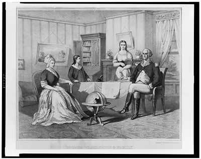 George Washington & family