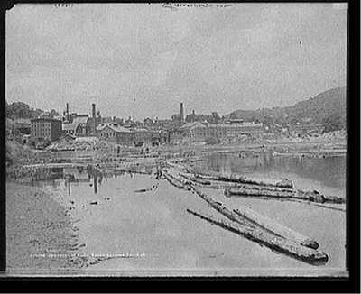 Connecticut River below Bellows Falls, Vt.