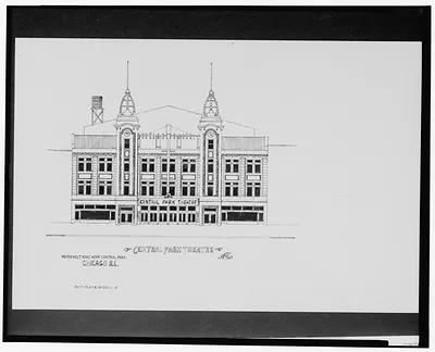 [Central Park Theatre, Roosevelt Road near Central Park, Chicago, Illinois] / AFD 1928.