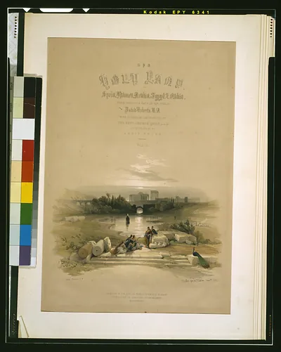Baalbec from the Fountain May 7th 1839