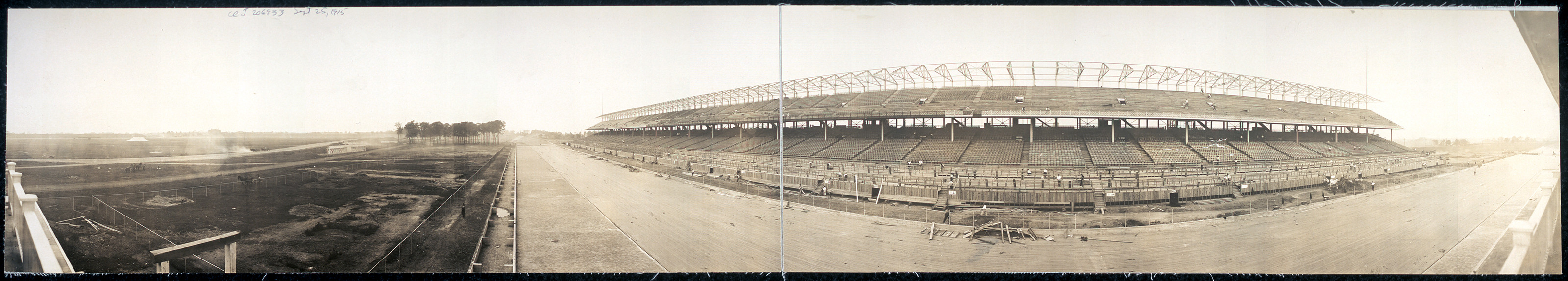 Sheepshead Bay motor track, New York, 1915, 1915 — historic image