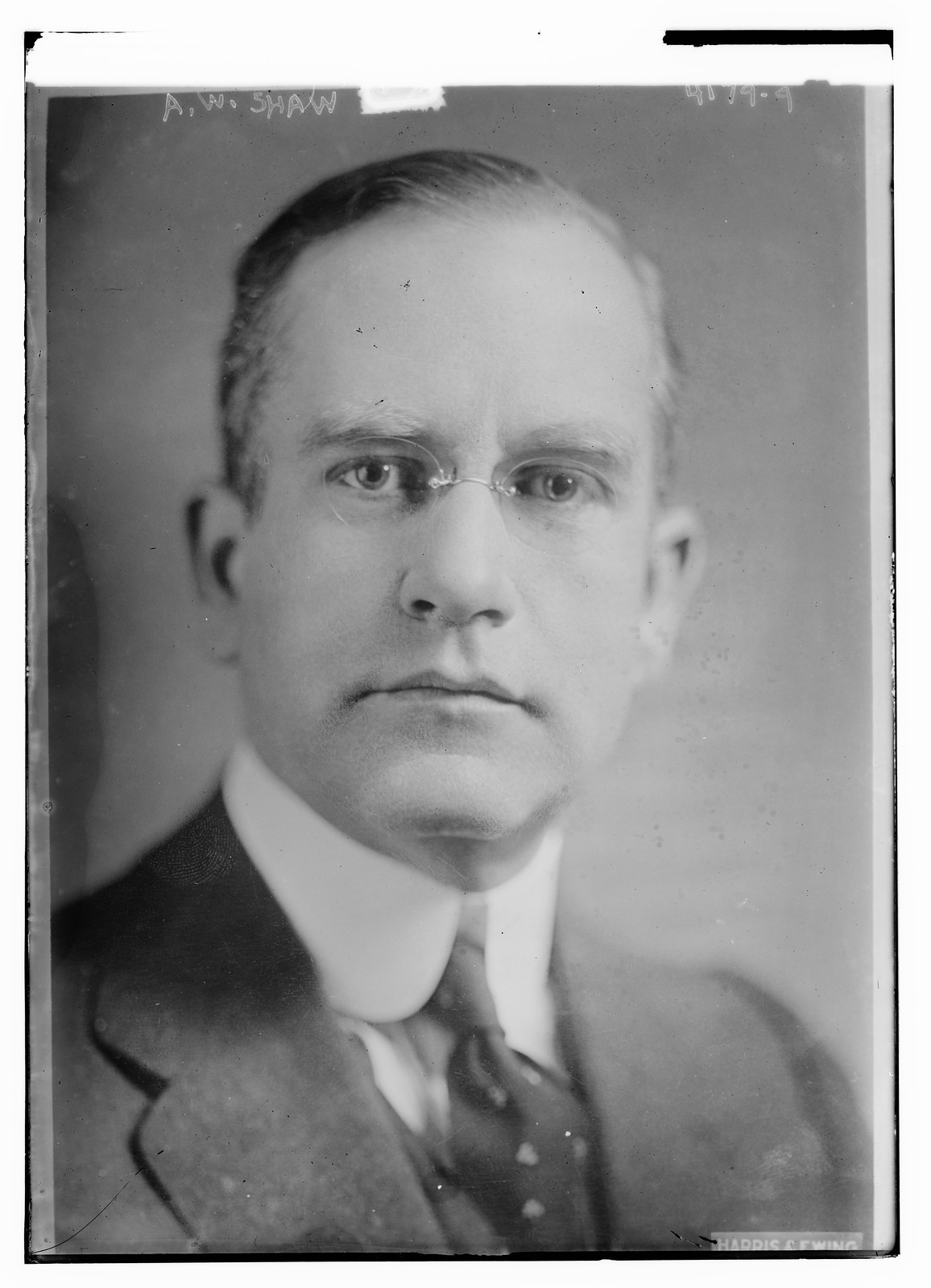 A.W. Shaw, n/a — historic photograph