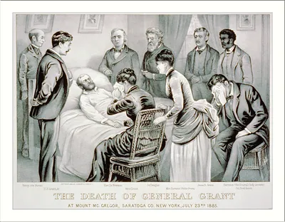The Death of General Grant: At Mount Mc.Gregor, Saratoga Co. New York, July 23rd 1885