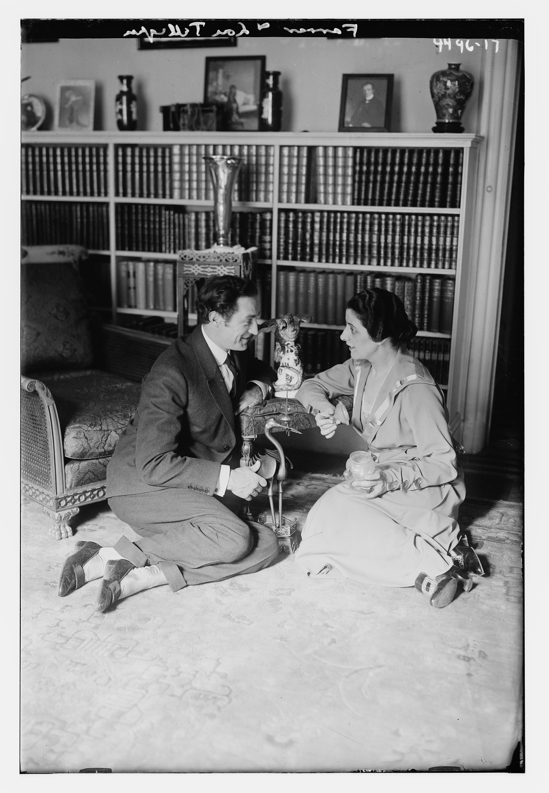 Farrar & Lou Tellegen, n/a — historic photograph