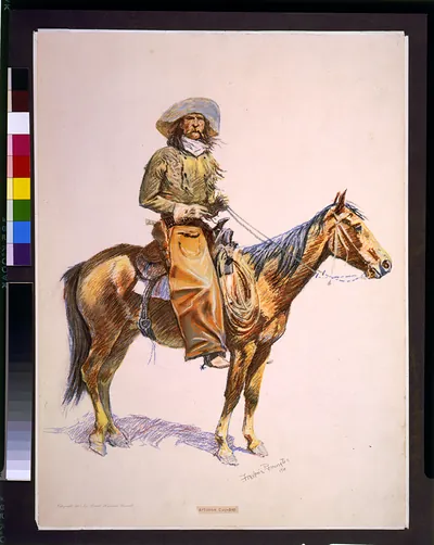 Arizona cow-boy / Frederic Remington.