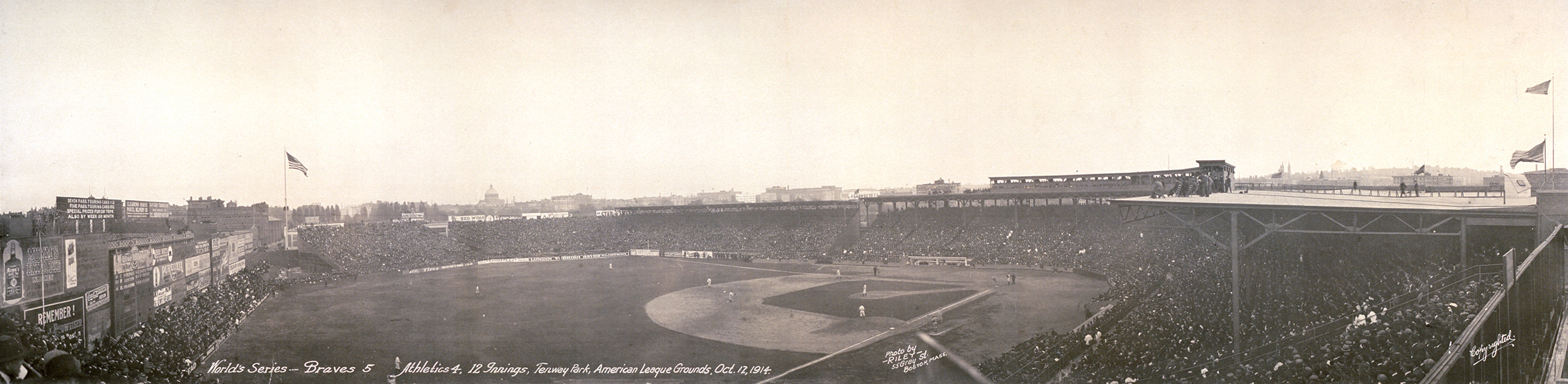 MA Fenway Park World Srs 1914, 1914 — historic image