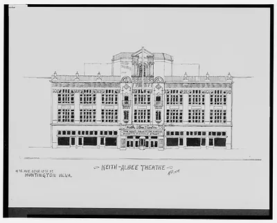[Keith-Albee Theatre, 4th Ave. near 10th St., Huntington, West Virginia] / AFD 1934.