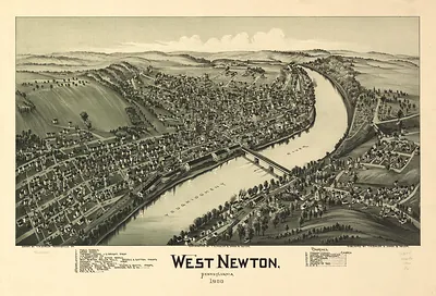 West Newton, Pennsylvania, 1900
