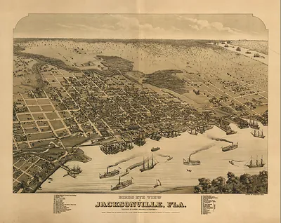 Jacksonville, Florida, 1876