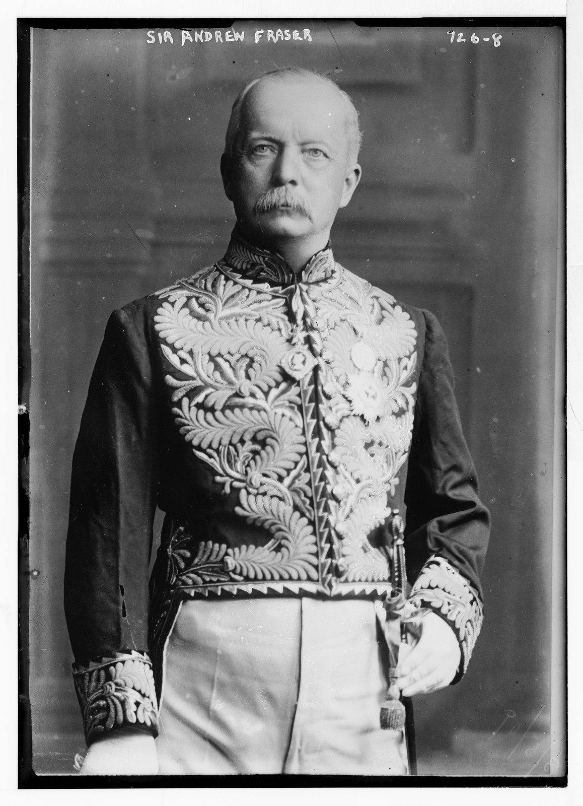 Sir Andrew Fraser, 1909 — historic photograph