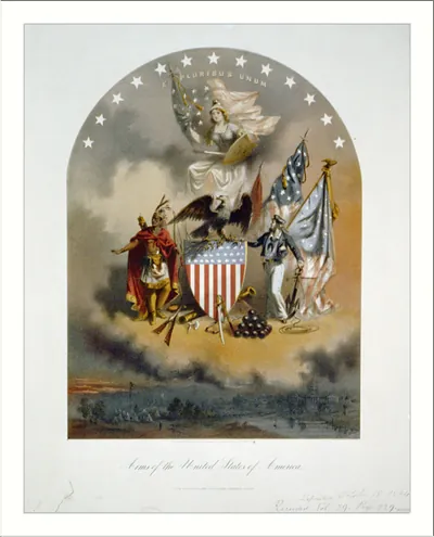Arms of the United States of America / J.E. Baker [Joseph E. Baker].