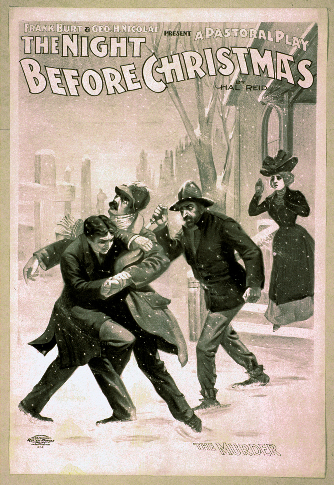 Frank Burt & Geo, c. 1900 — vintage poster