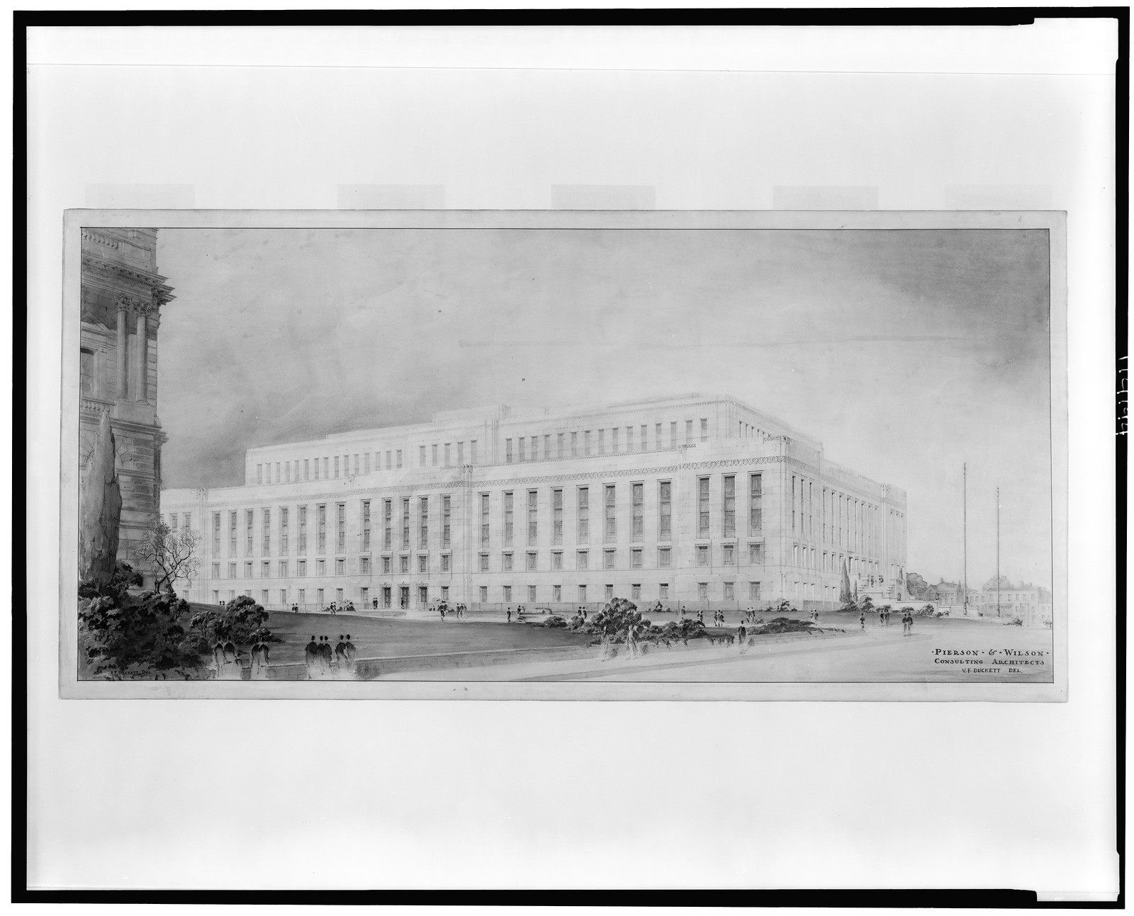 Libraryof Congress Annex Building — historic image