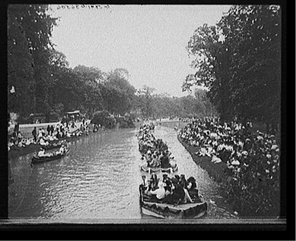 [Detroit, Mich., water parade, Belle Isle], [between 1900 and 1910] — historic photograph