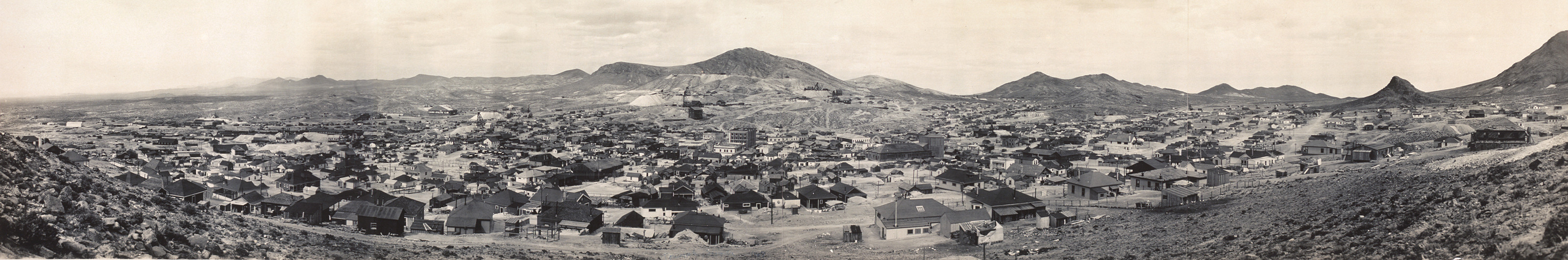 Panorama of Tonopah, Nevada, 1907, 1907 — historic image