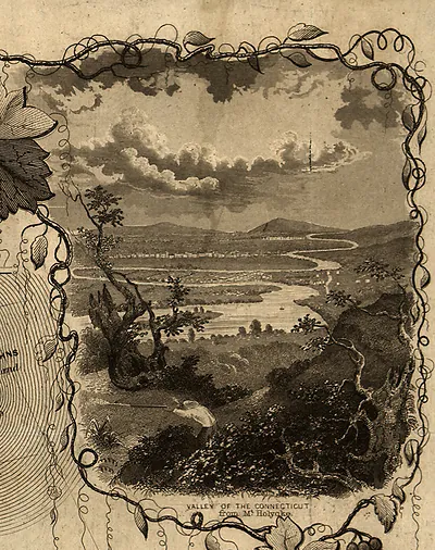 Connecticut Valley from Mt. Holyoke, Connecticut, 1850