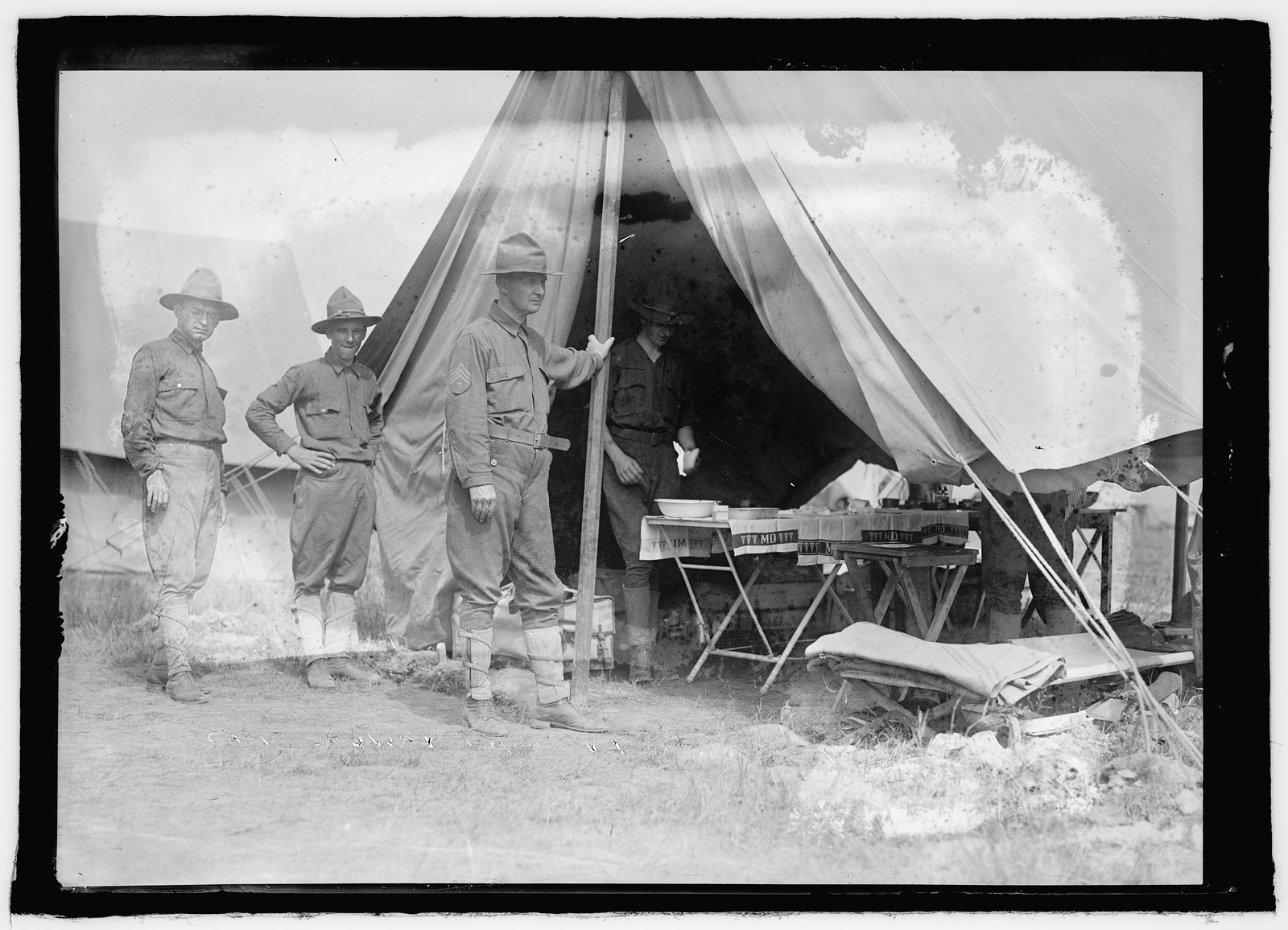National Guard, Camp Ordway, Va., 1916, 1916 — historic photograph