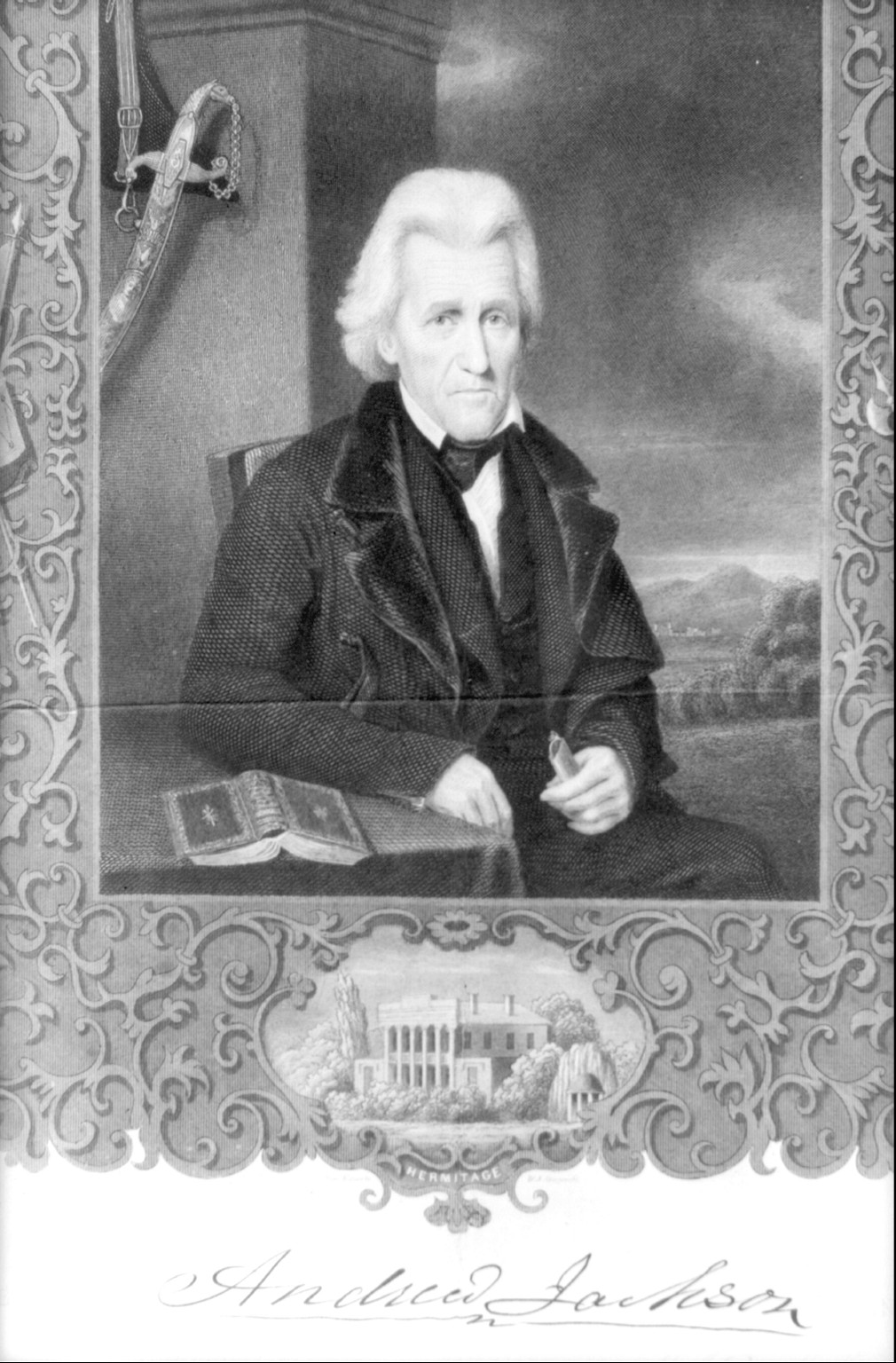 Andrew Jackson, [no date recorded on caption card] — antique engraving