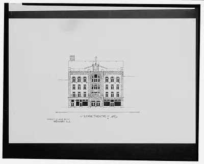 [Lyric Theatre, Market St. near Broad St., Newark, New Jersey] / AFD 1937.