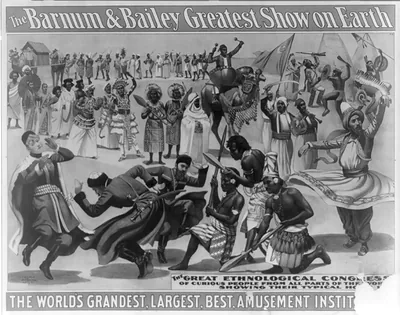 The Barnum and Bailey greatest show on earth--The world's grandest, largest, best, amusement institution--The great ethnological Congress of curious people ...