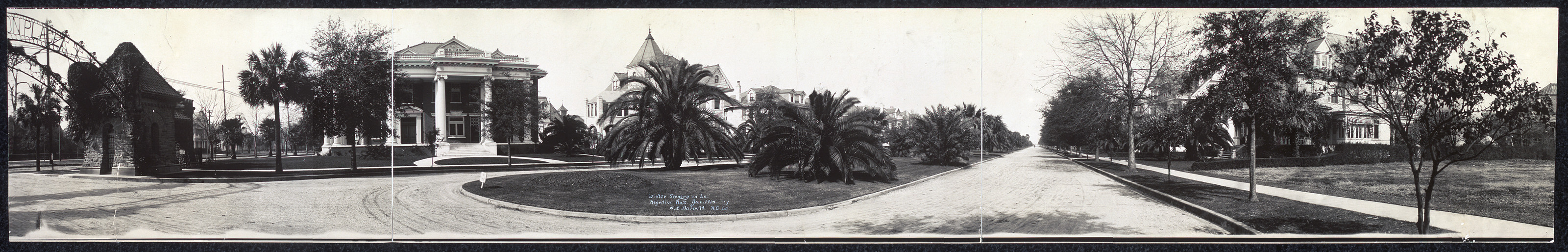 Winter Louisiana scenery, 1910, 1910 — historic image