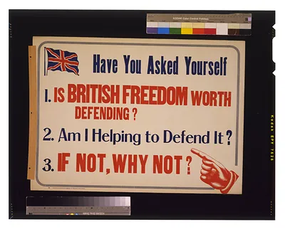 Have You Asked Yourself: Is British Freedom Worth Defending?