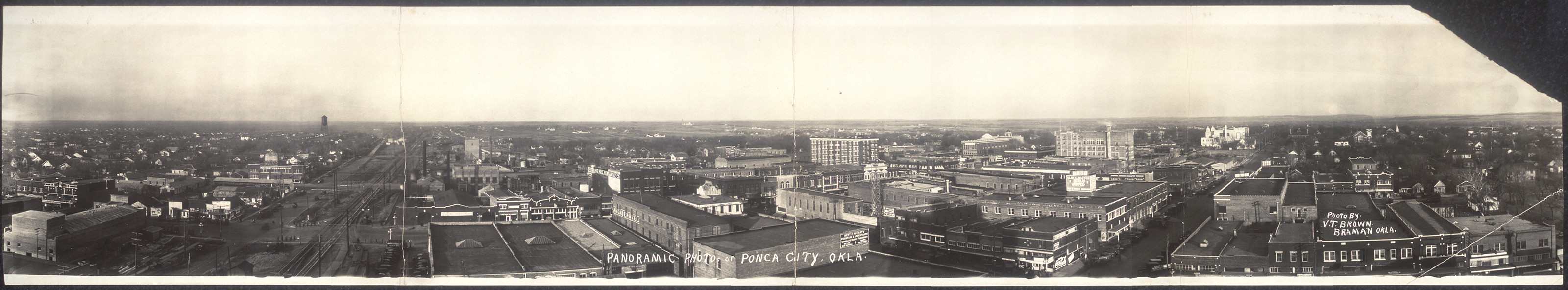 Ponca City, Oklahoma, 1928, 1928 — historic image