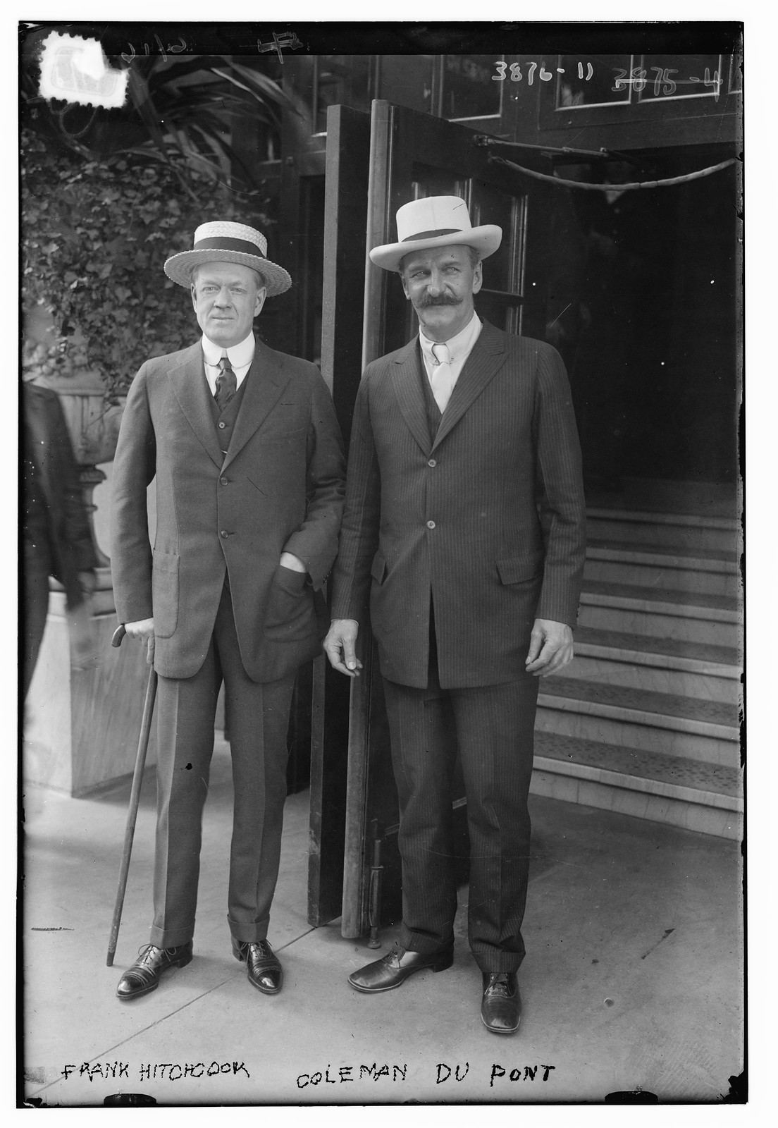 Frank Hitchcock, Coleman DuPont, n/a — historic photograph