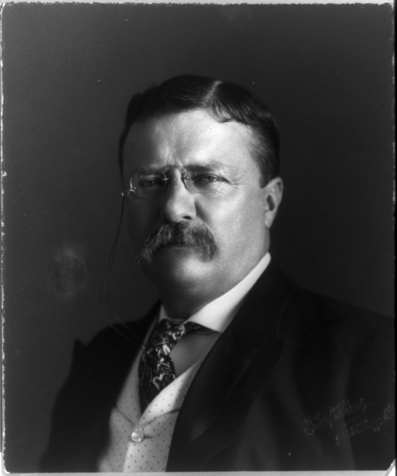 Theodore Roosevelt, Pres. U.S., 1858-1919, c1904. — historic photograph