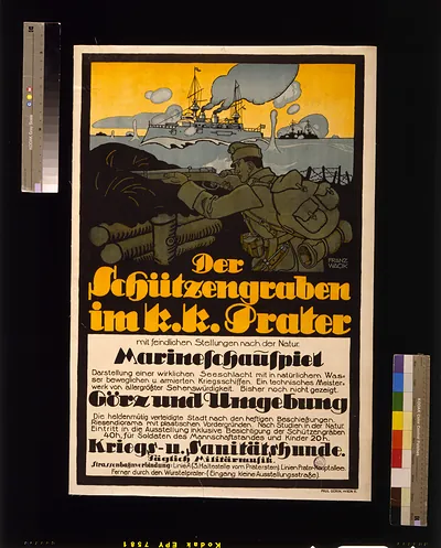 Der Schuumltzengraben im k.k. Prater ... / Franz Wacik.