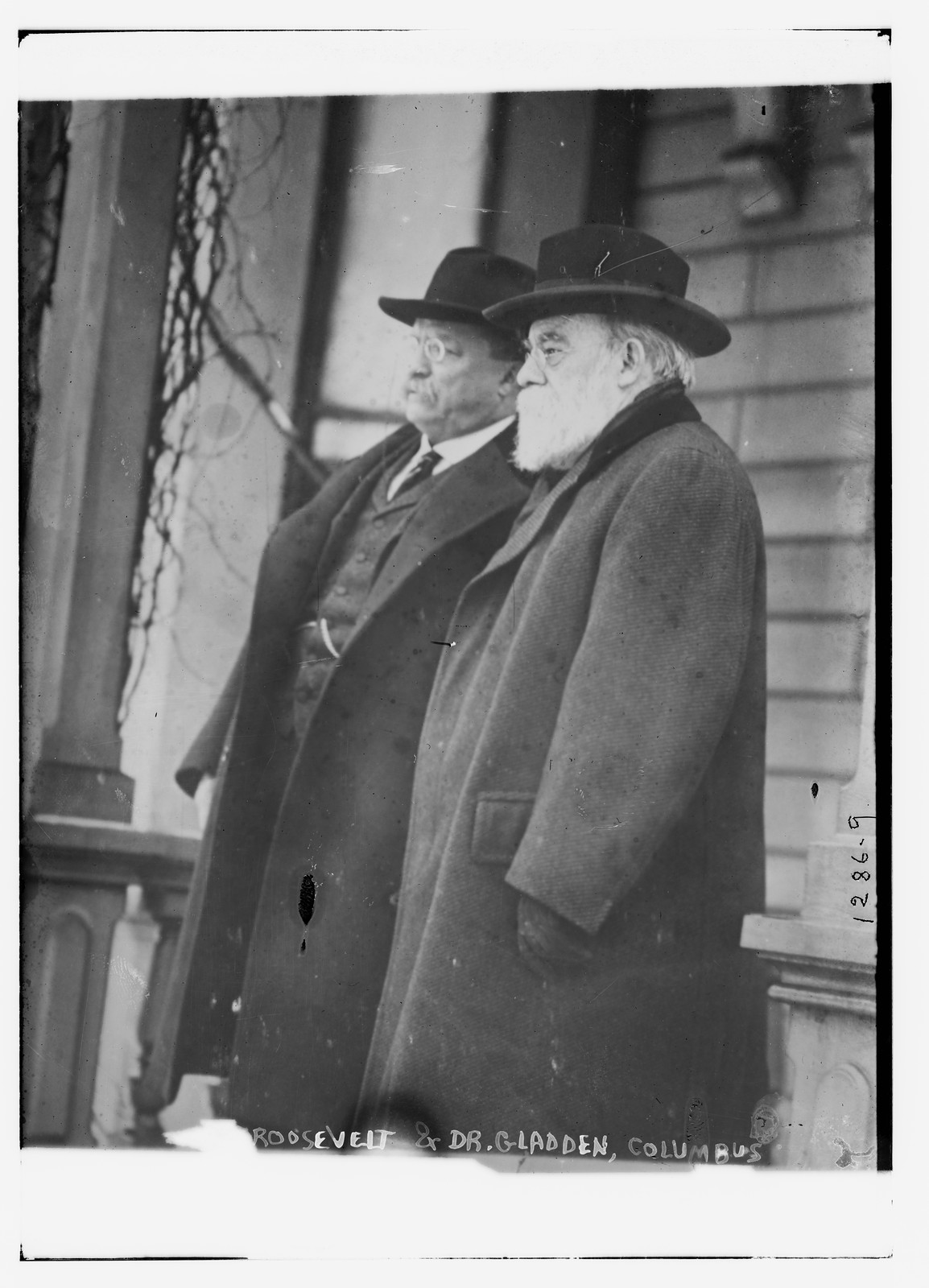 Roosevelt an Dr. Gladden at Columbus, n/a — historic photograph