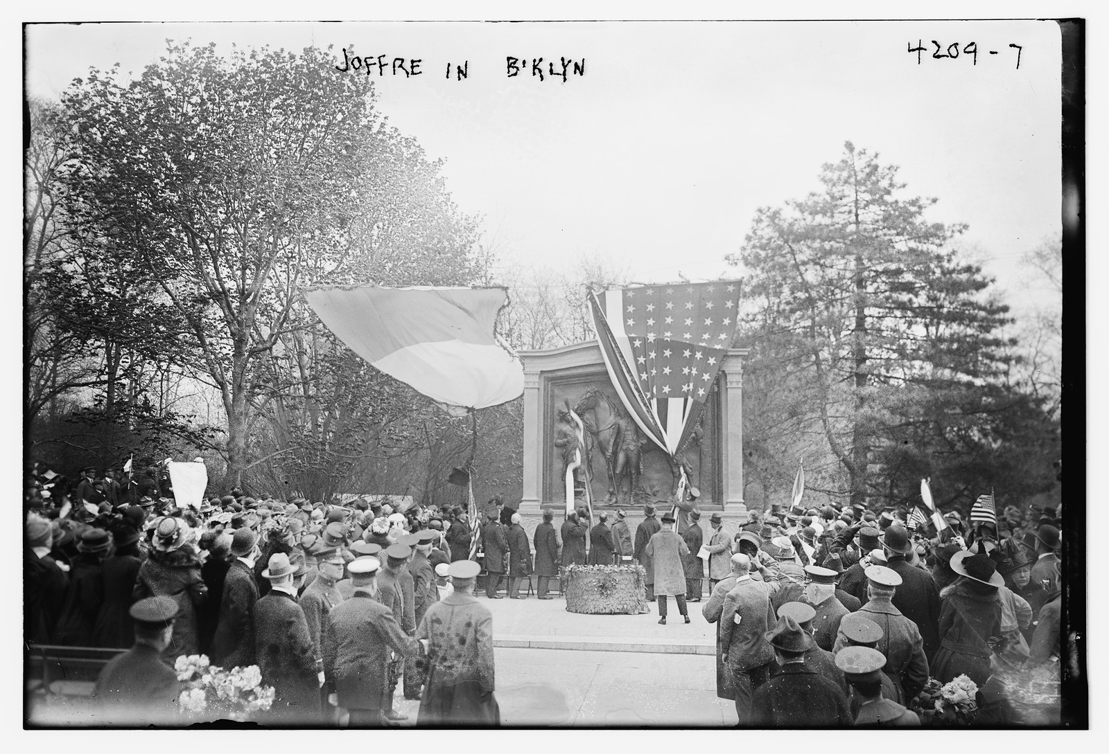 Joffre in Brooklyn, n/a — historic photograph