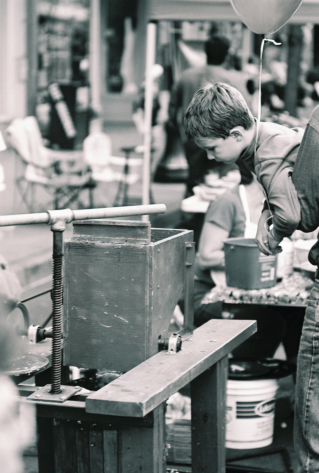 cider press — historic image