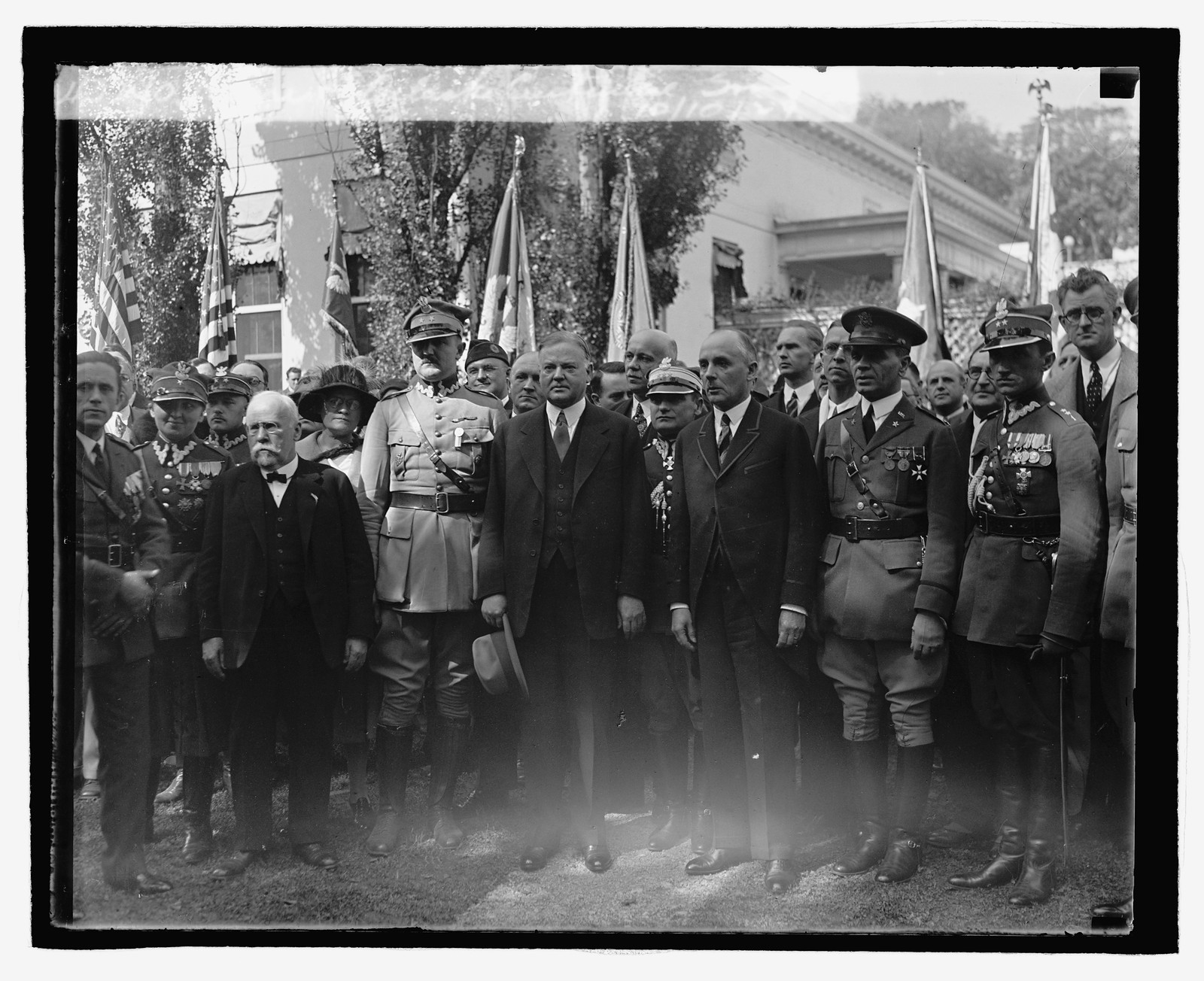 Hoover & Pulaski, Centennial group, 1010/29, [19]29 October 10. — historic photograph